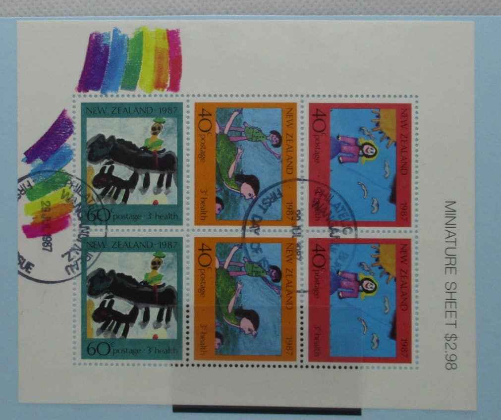 New Zealand Stamps, 1987, MS1436, Used image 0