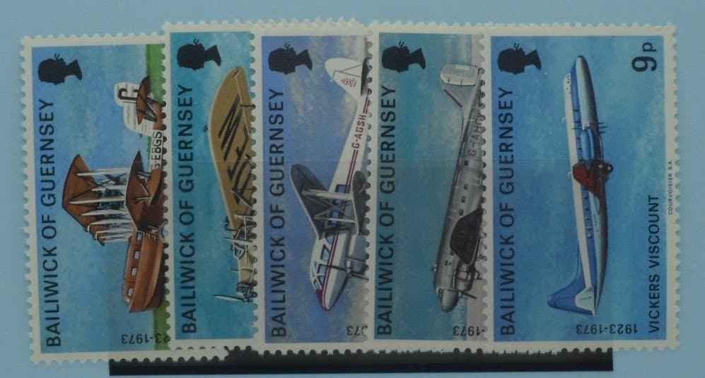 Guernsey Stamps, 1973, SG84-88, Mint image 0