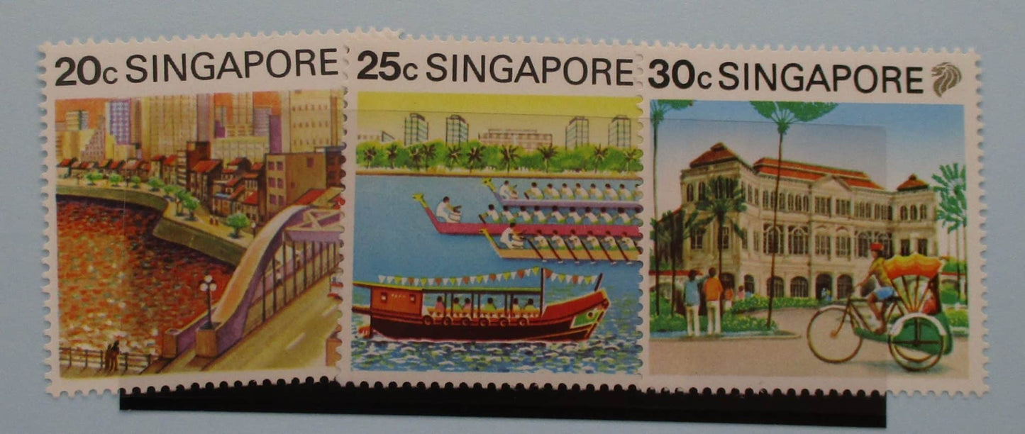 Singapore Stamps, 1990, SG626-628, Mint image 0