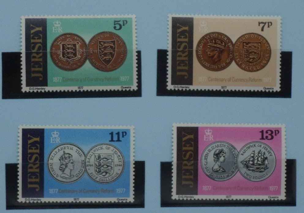Jersey Stamps, 1977, SG171-174, Mint image 0