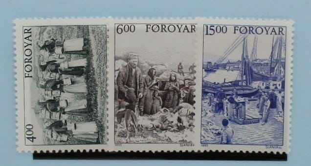 Faroe Islands Stamps, 1995, SG280-282, Mint image 0