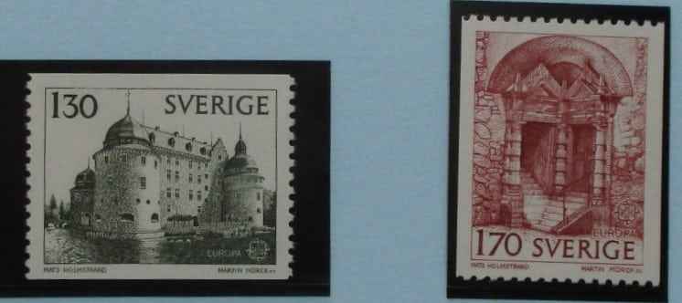 Sweden Stamps, 1978, SG952-953, Mint image 0