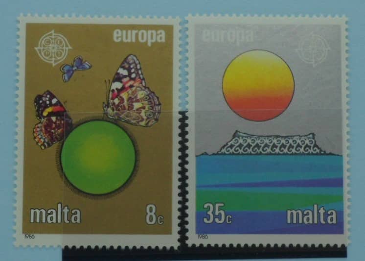 Malta Stamps, 1986, SG779-780, Mint image 0
