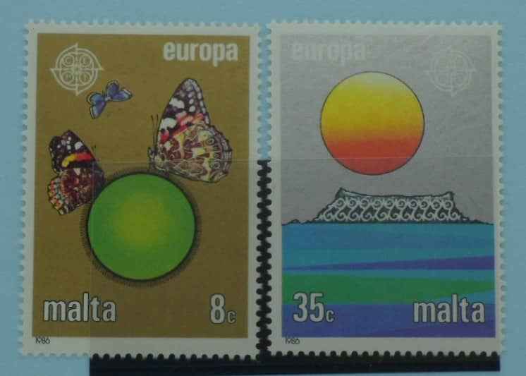 Malta Stamps, 1986, SG779-780, Mint image 0