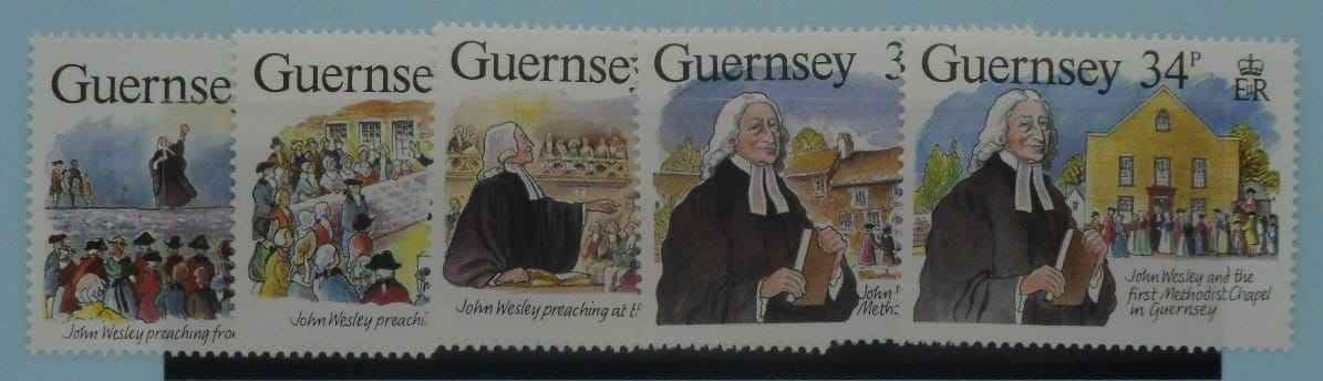 Guernsey Stamps, 1987, SG410-414, Mint image 0