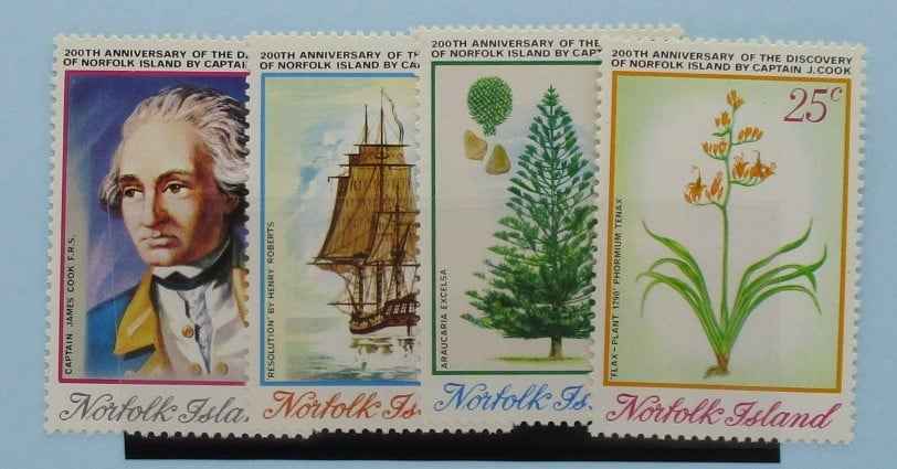 Norfolk Islands Stamps, 1974, SG152-155, Mint image 0