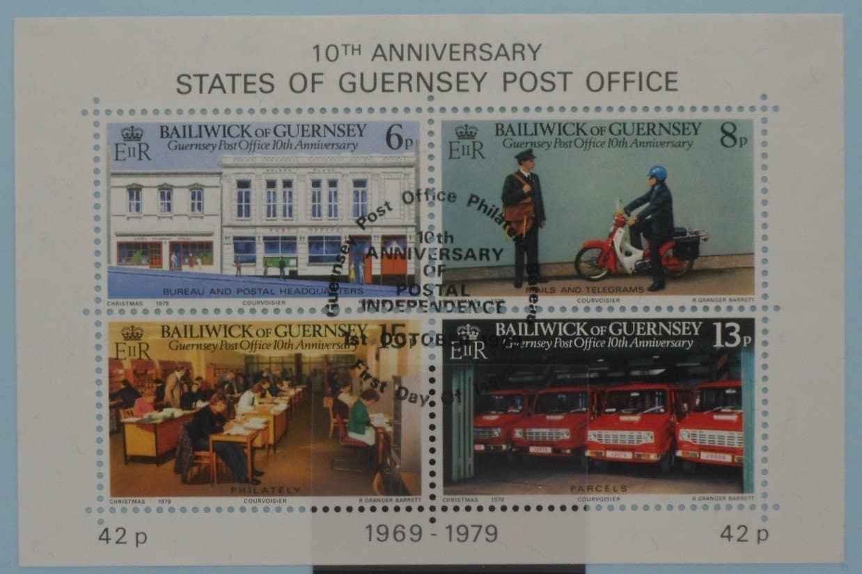 Guernsey Stamps, 1979, MS211, Used. image 0