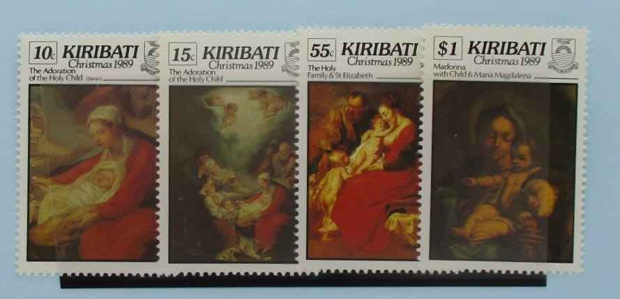 Kiribati Stamps, 1989, SG318-321, Mint image 0
