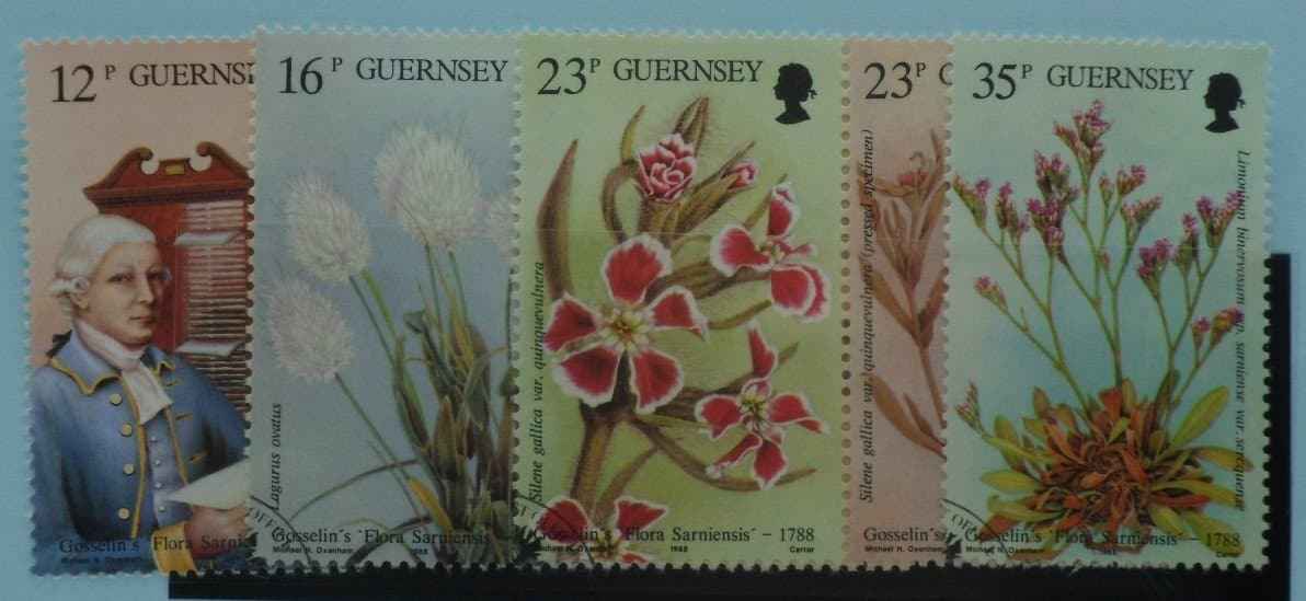 Guernsey Stamps, 1988, SG433, SG434a, SG436a, SG438, Used image 0