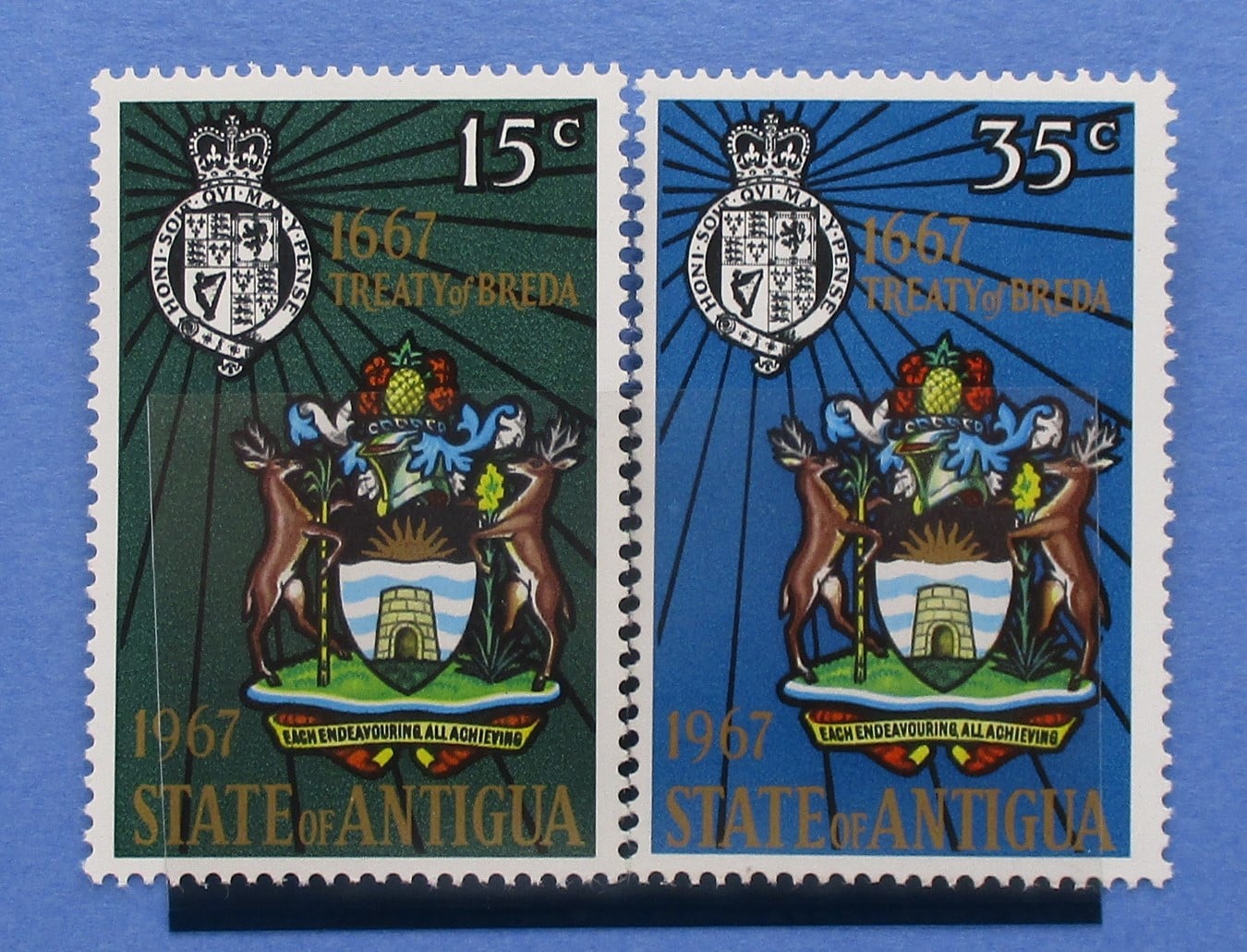 Antigua Stamps, 1967, SG206-207, Mint image 0