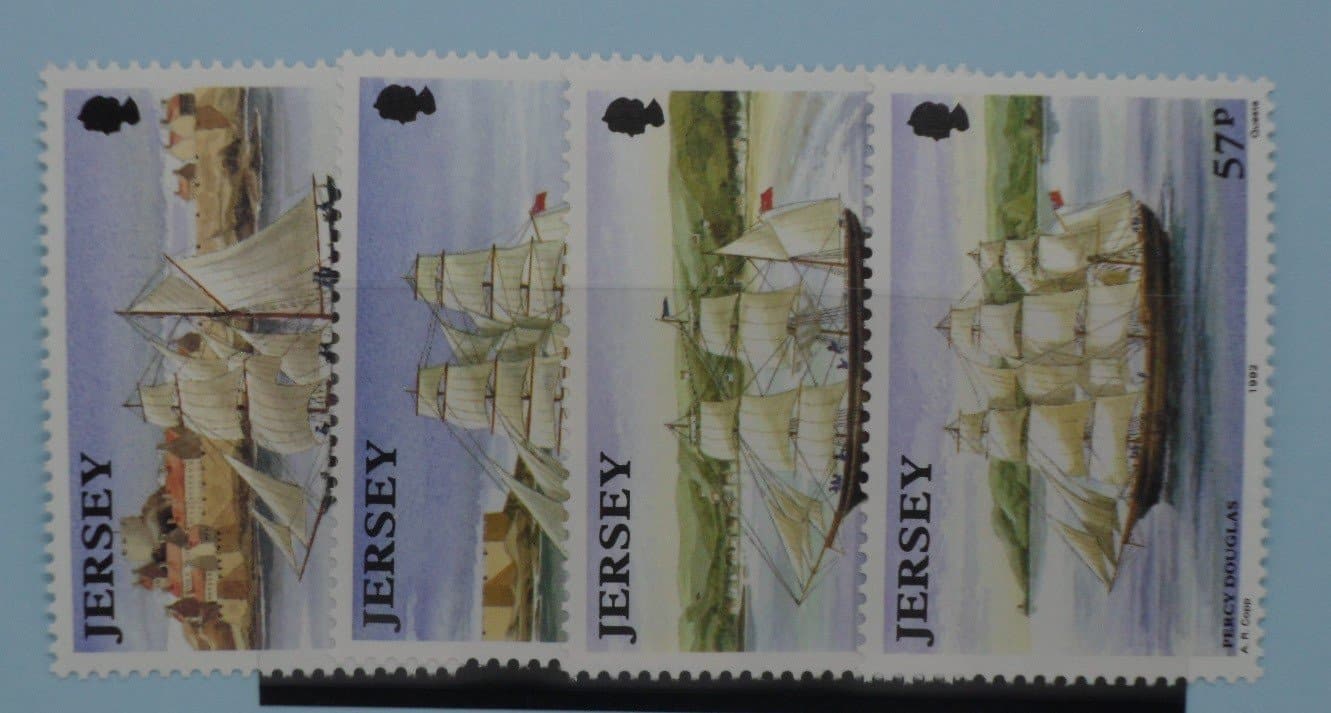 Jersey Stamps, 1992, SG579-582, Mint image 0