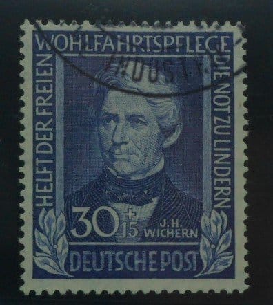 West Germany Stamp, 1949, SG1042, Used image 0