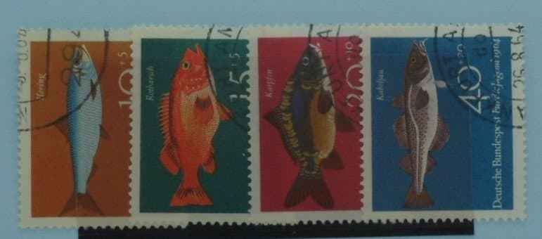 West Germany Stamps, 1964, SG1326-1329, Used image 0