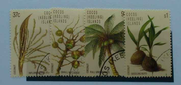 Cocos (Keeling) Islands Stamps, 1988, SG180-183, Used image 0