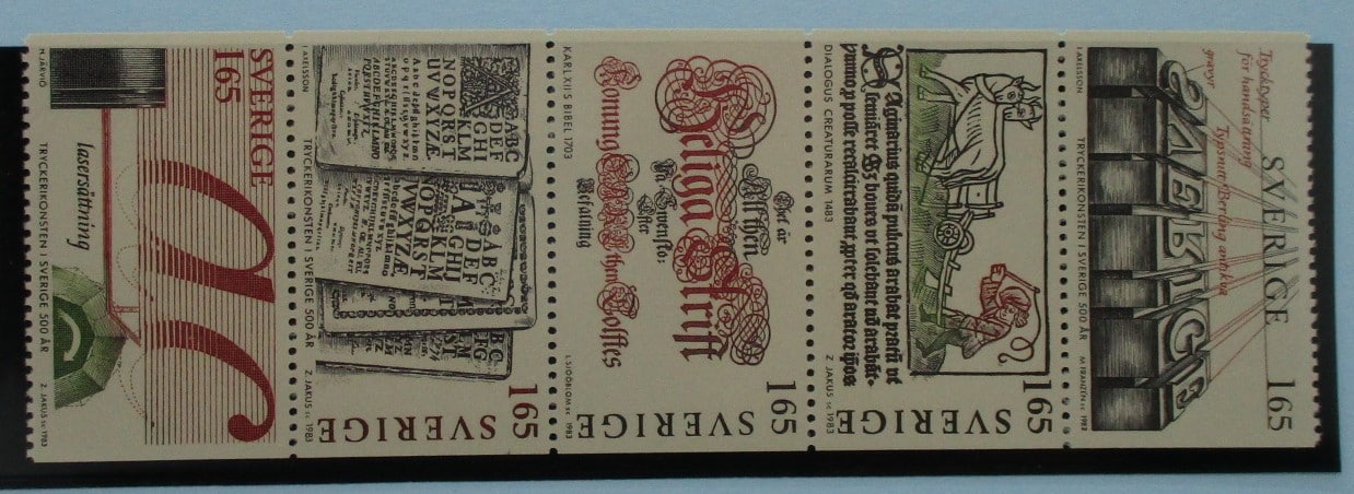 Sweden Stamps, 1983, SG1145-1149, Mint image 0