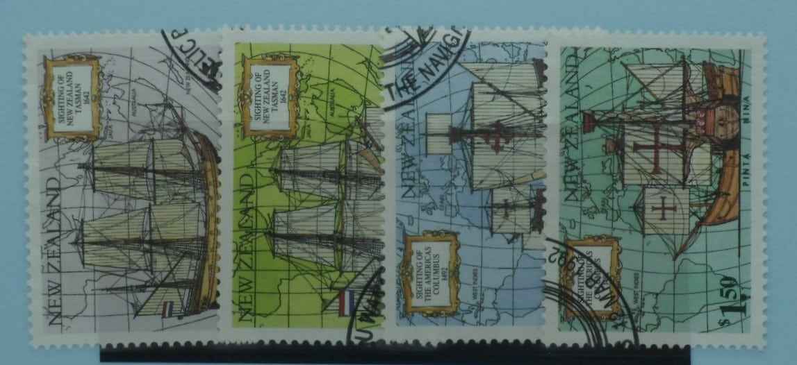 New Zealand Stamps, 1992, SG1659-1662, Used image 0