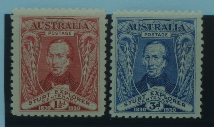 Australia Stamps, 1930, SG117-118, Mint image 0