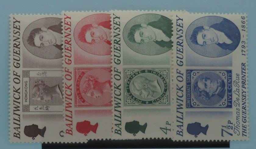 Guernsey Stamps, 1971, SG59-62, Mint image 0
