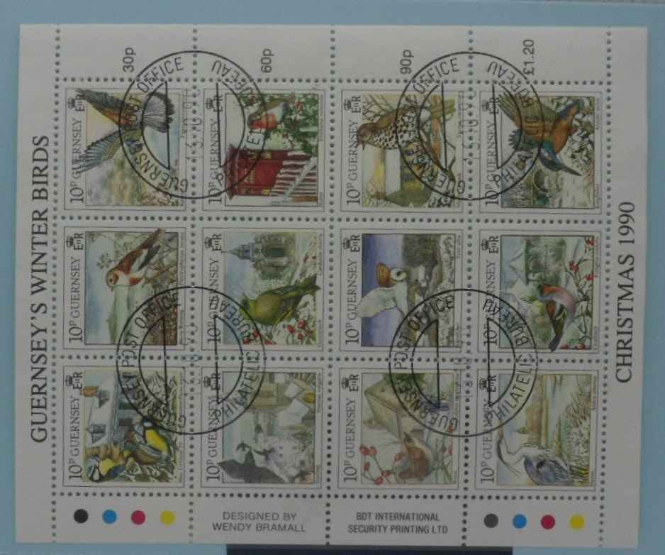 Guernsey Stamps, 1990, SG505a, Used image 0