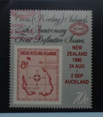 Cocos (Keeling) Islands Stamps, 1990, SG228, Used image 0