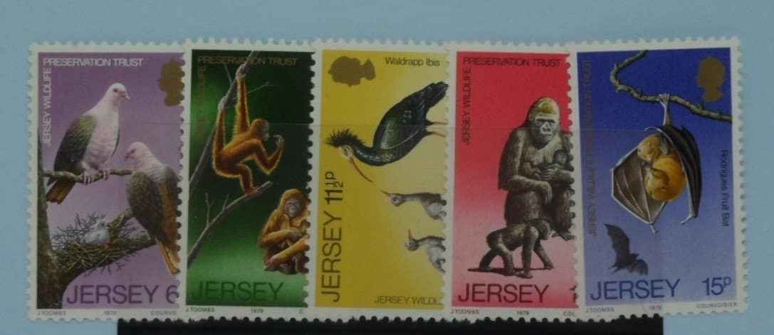 Jersey Stamps, 1979, SG217-221, Mint image 0