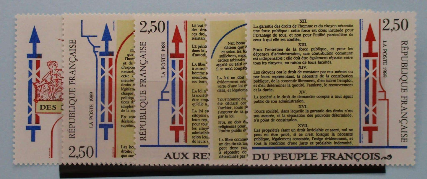 France Stamps, 1989, SG2892-2895, Mint image 0