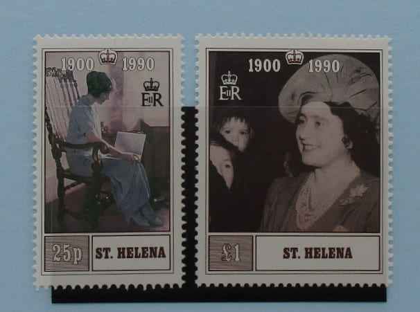 St Helena Stamps, 1990, SG570-571, Mint image 0