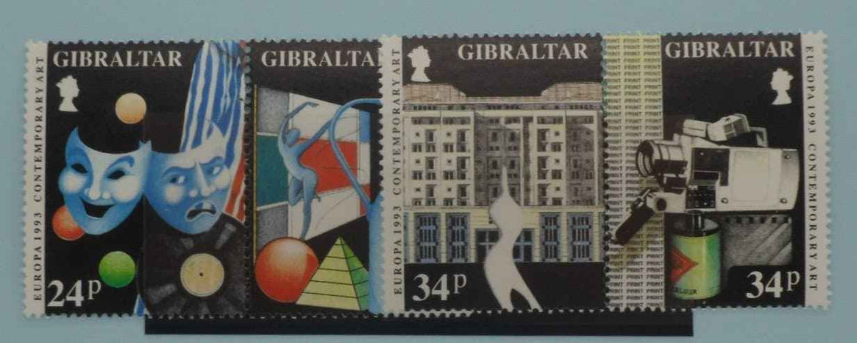 Gibraltar stamps, 1993, SG690a, SG692a, Mint image 0