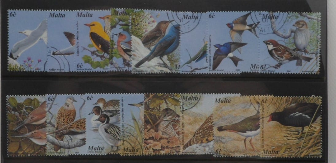 Malta Stamps, 2001, SG1214-1229, Used image 0
