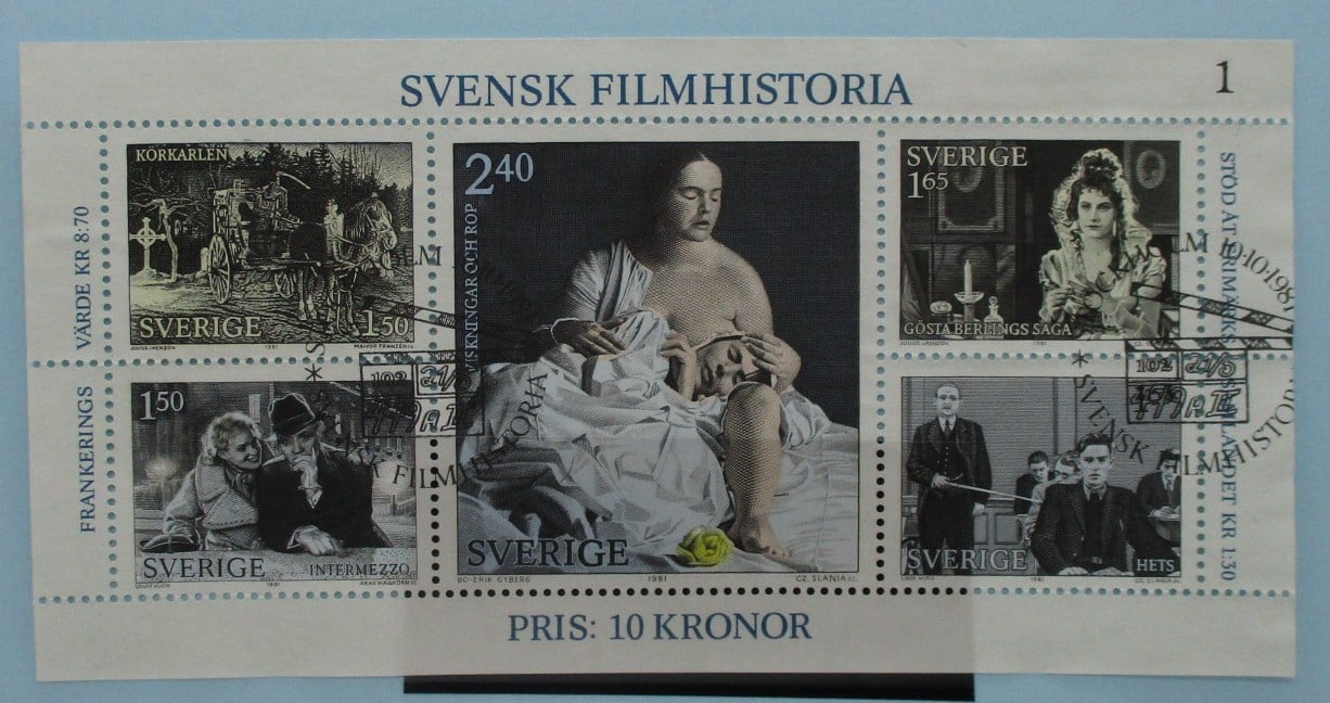 Sweden Stamps, 1981, MS1095, Used image 0
