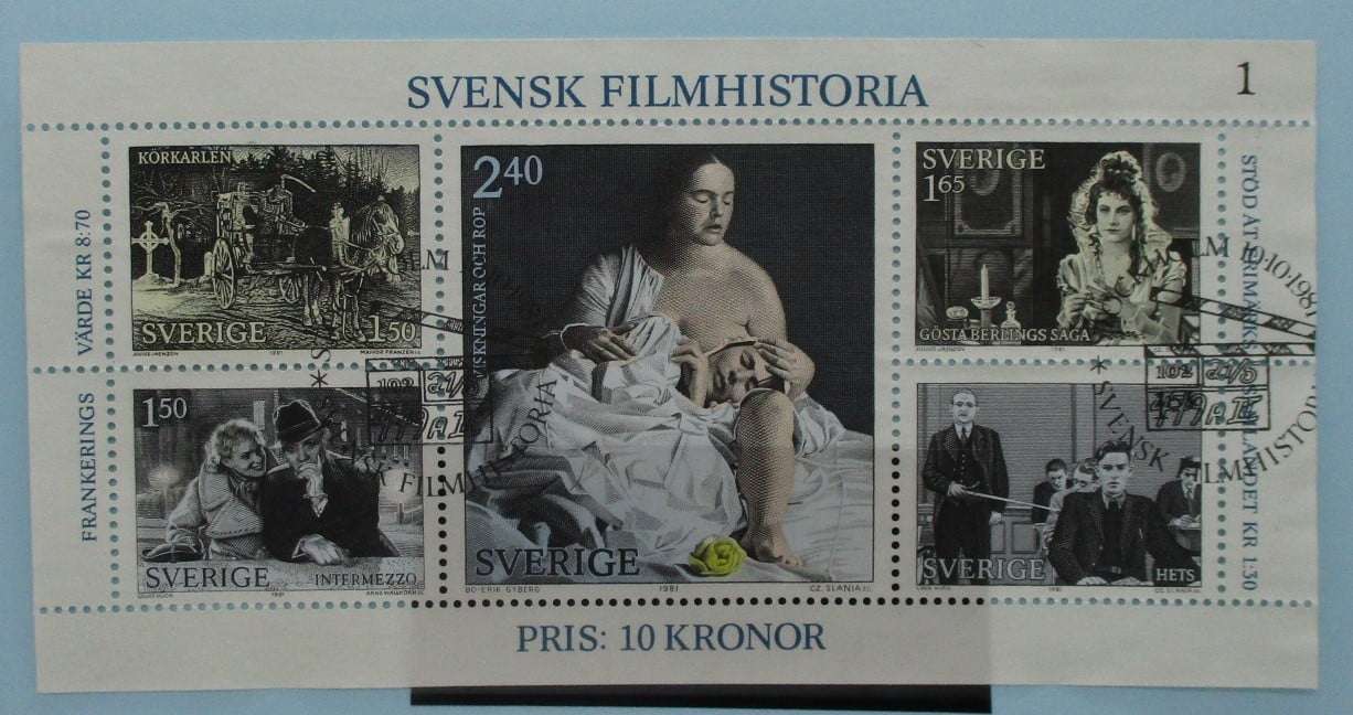 Sweden Stamps, 1981, MS1095, Used image 0