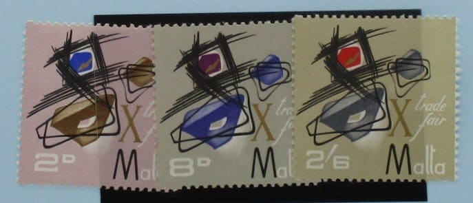 Malta Stamps, 1966, SG373-375, Mint image 0