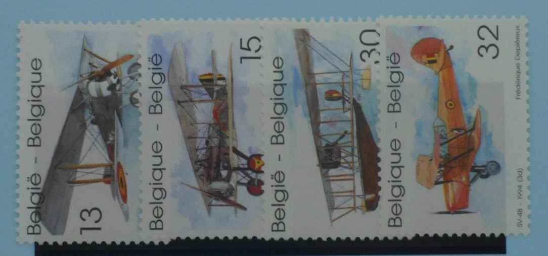 Belgium Stamps, 1994, SG3215-3218, Mint image 0