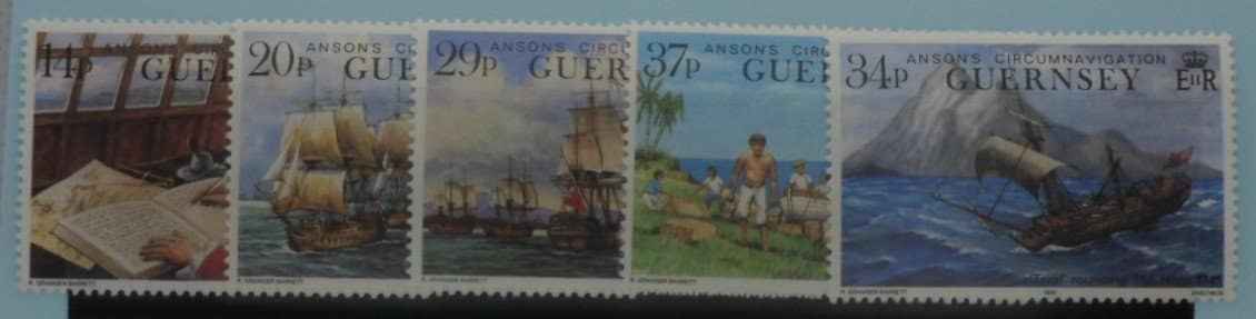 Guernsey Stamps, 1990, SG496-500, Mint image 0