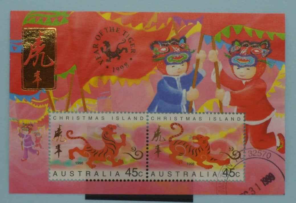 Christmas Island Stamps, 1998, MS442, Used image 0