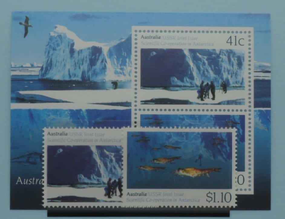 Australia Stamps, 1990, SG1261-1262, MS1263, Mint image 0