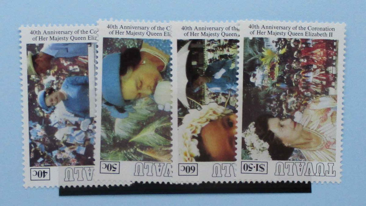 Tuvalu Stamps, 1993, SG677-680, Mint - Manor Stamps