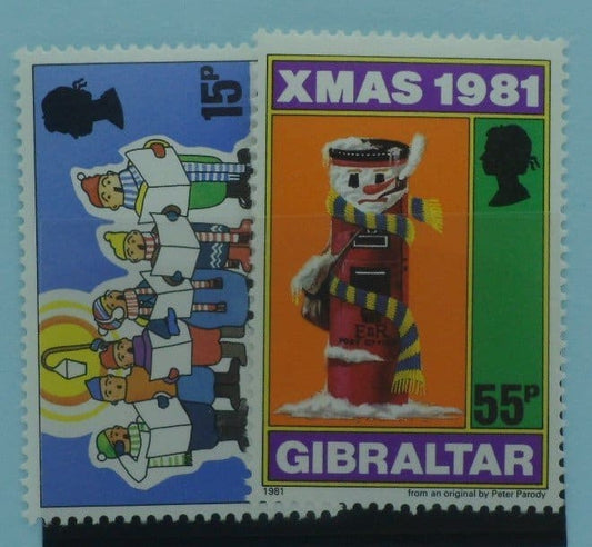 Gibraltar Stamps, 1981, SG457-458, Mint image 0