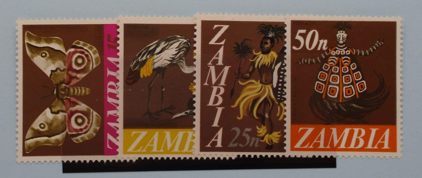 Zambia Stamps, 1968, SG135-138, Mint image 0