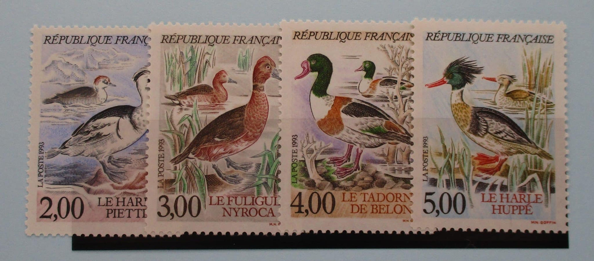 France Stamps, 1993, SG3108-3111, Mint image 0