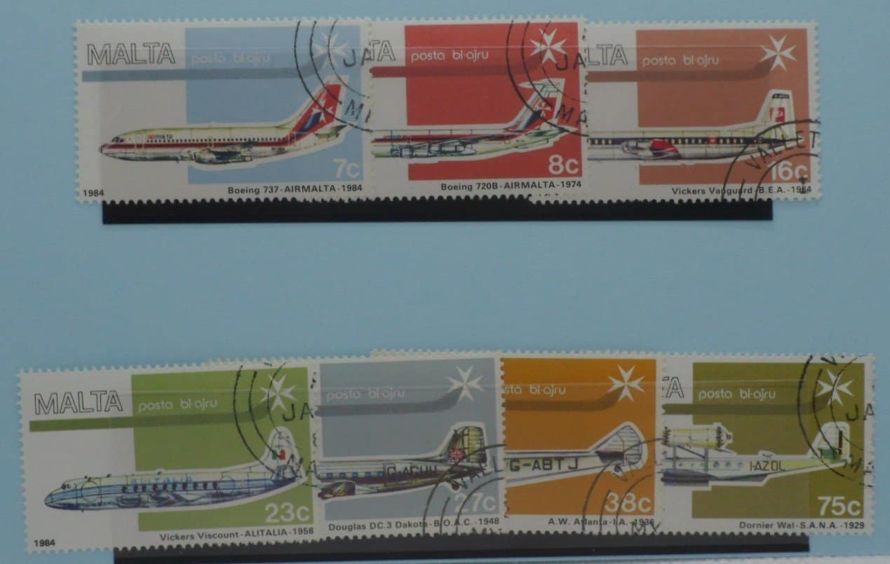 Malta Stamps, 1984, SG729-735, Used image 0