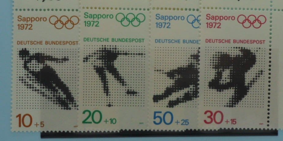 West Germany Stamps, 1971, SG1589-1592, Mint image 0