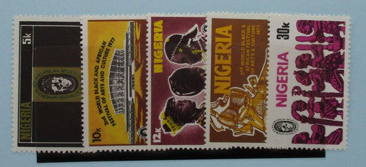Nigeria Stamps, 1976, SG361-365, Mint image 0