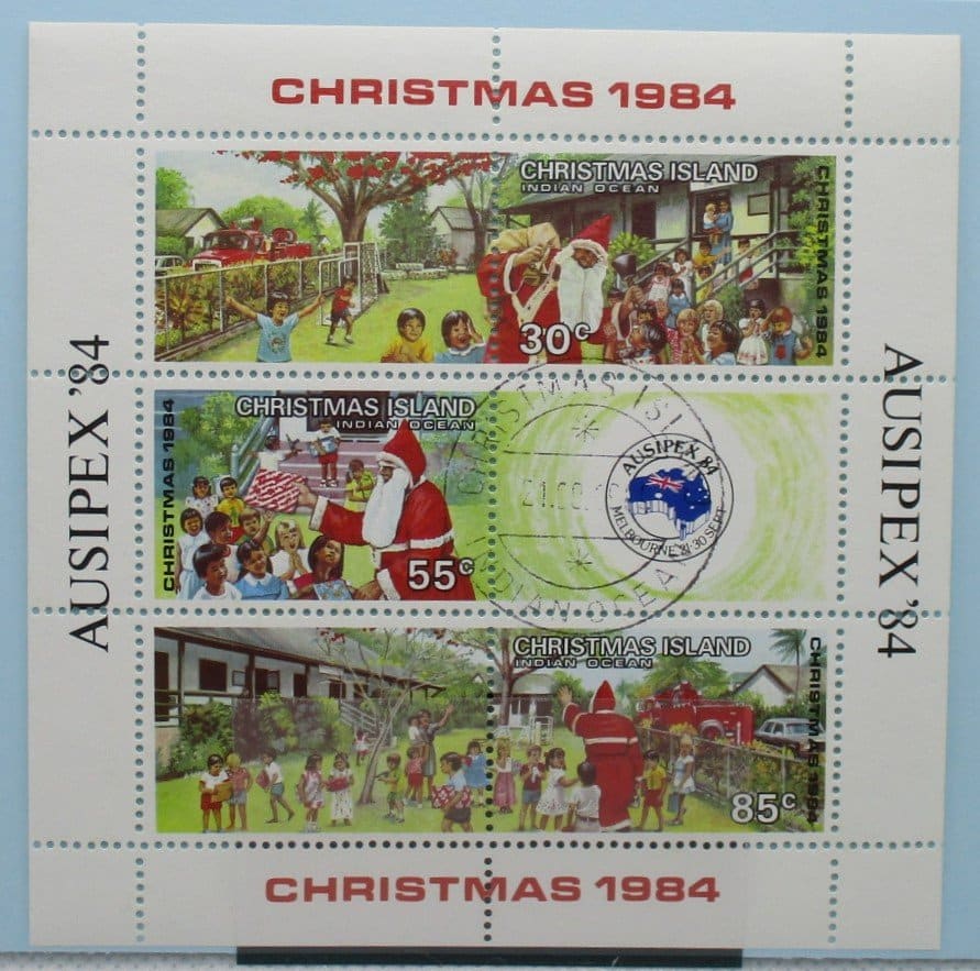 Christmas Island Stamps, 1984, MS194, Used image 0