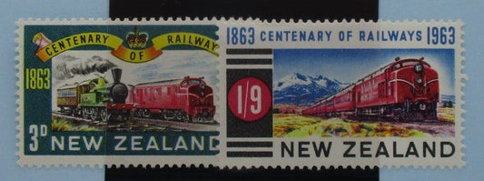 New Zealand Stamps, 1963, SG818-819, Mint image 0