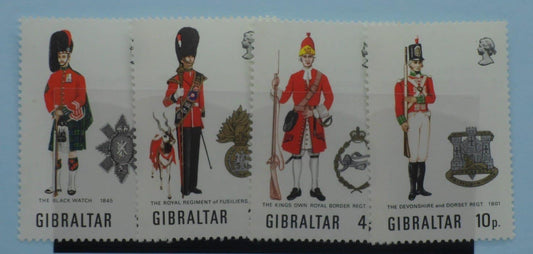 Gibraltar Stamps, 1971, SG290-293, Mint image 0