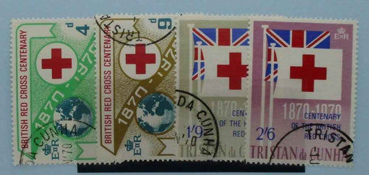 Tristan da Cunha Stamps, 1970, SG129-132, Used image 0