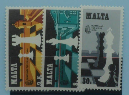 Malta Stamps, 1980, SG652-654, Mint image 0