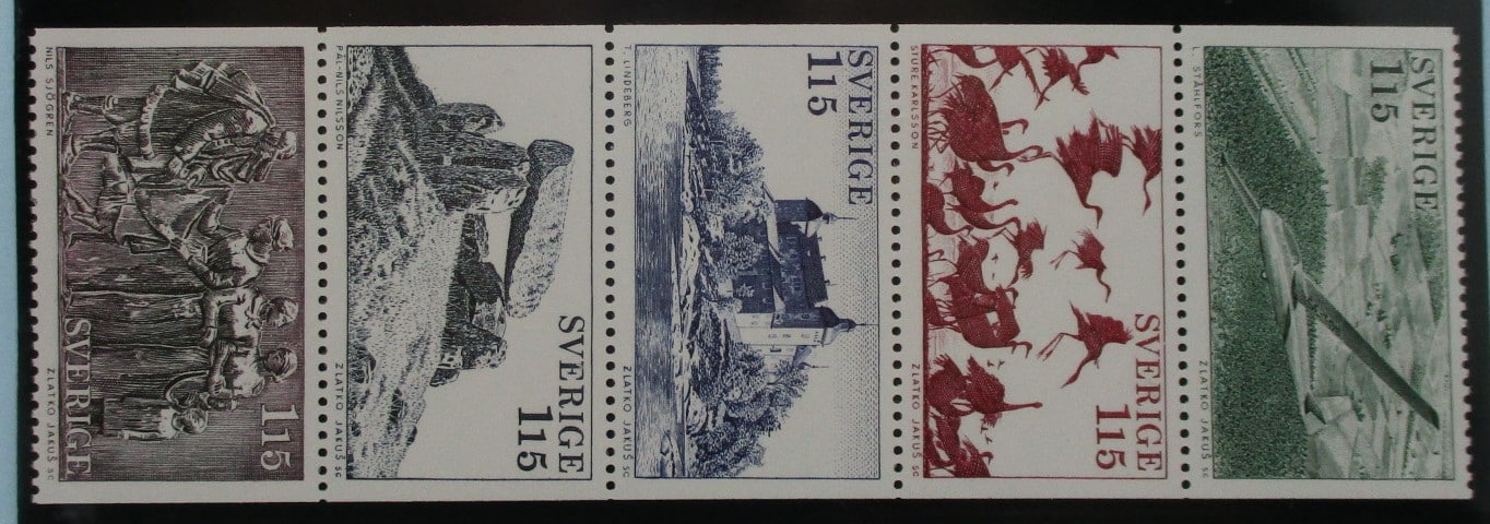 Sweden Stamps, 1978, SG965-969, Mint image 0