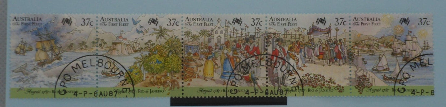 Australia Stamps, 1987, SG1077a, Used image 0